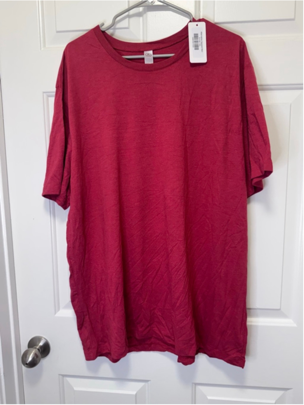 Men's Alternative Apparel Red Short Sleeve Tee Shirt 3XL